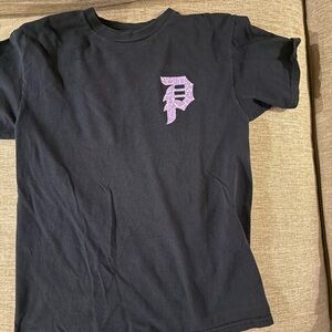 Primitive Navy T‑Shirt with Naruto Purple Logo